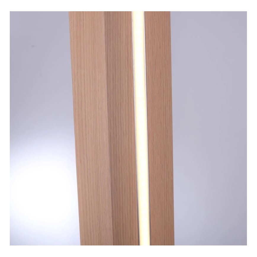 Leuchten Direkt 11422-78 - LED Lampa podłogowa AMANDA 1×E27/40W/230V+LED/15W/230V