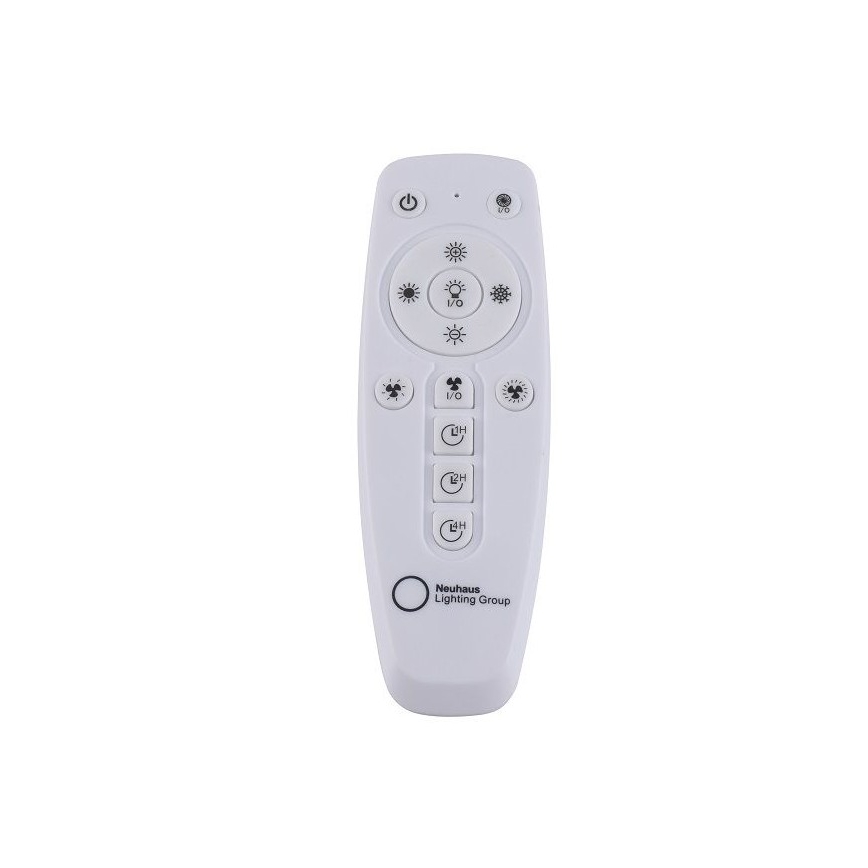 Leuchten Direkt 14445-55 - LED Oprawa sufitowa z wentylatorem LEONARD LED/32W/230V + pilot