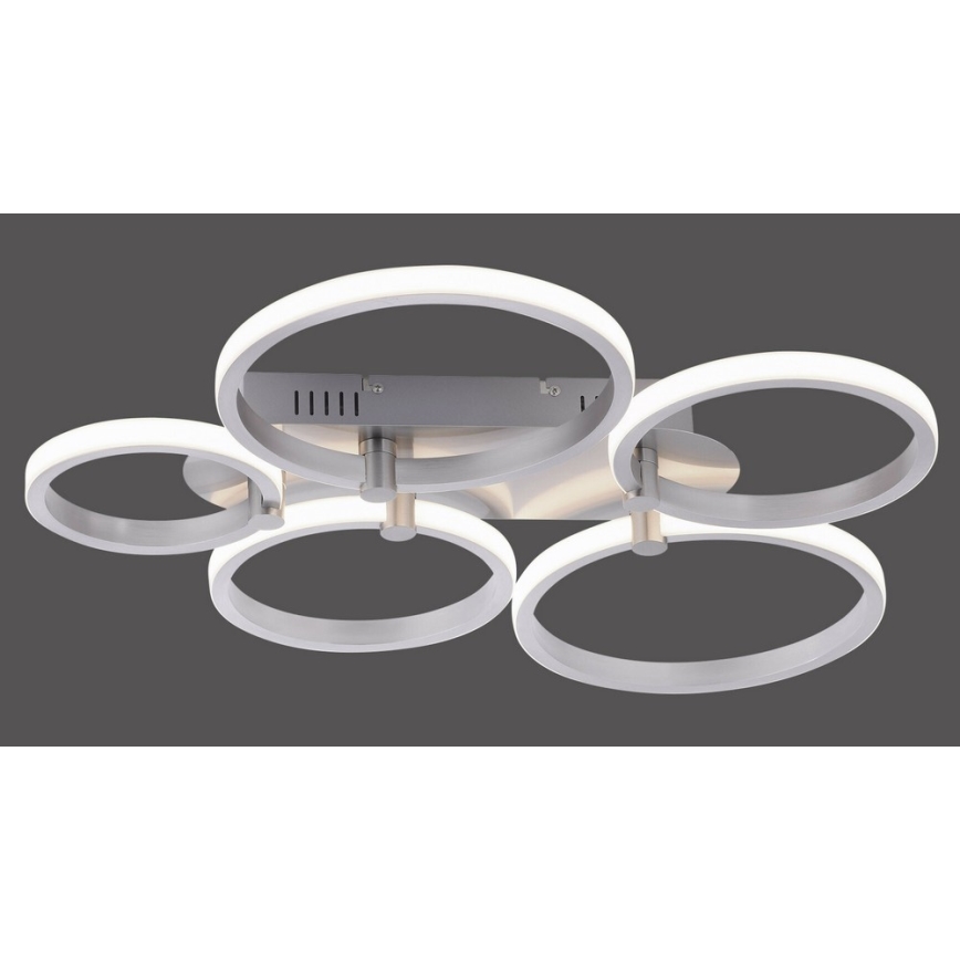 Leuchten Direkt 12112-55 - LED Przysufitowy żyrandol JOHANNA 2xLED/11,5W/230V+2xLED/9W+LED/7W