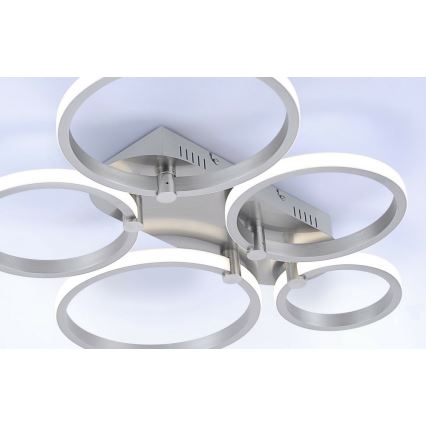 Leuchten Direkt 12112-55 - LED Przysufitowy żyrandol JOHANNA 2xLED/11,5W/230V+2xLED/9W+LED/7W