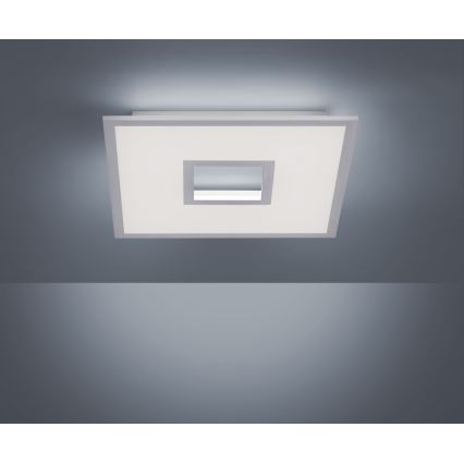 Leuchten Direkt 11645-16 - LED RGB Plafon ściemnialny RECESS LED/22,5W/230V + LED/5W + zdalne sterowanie