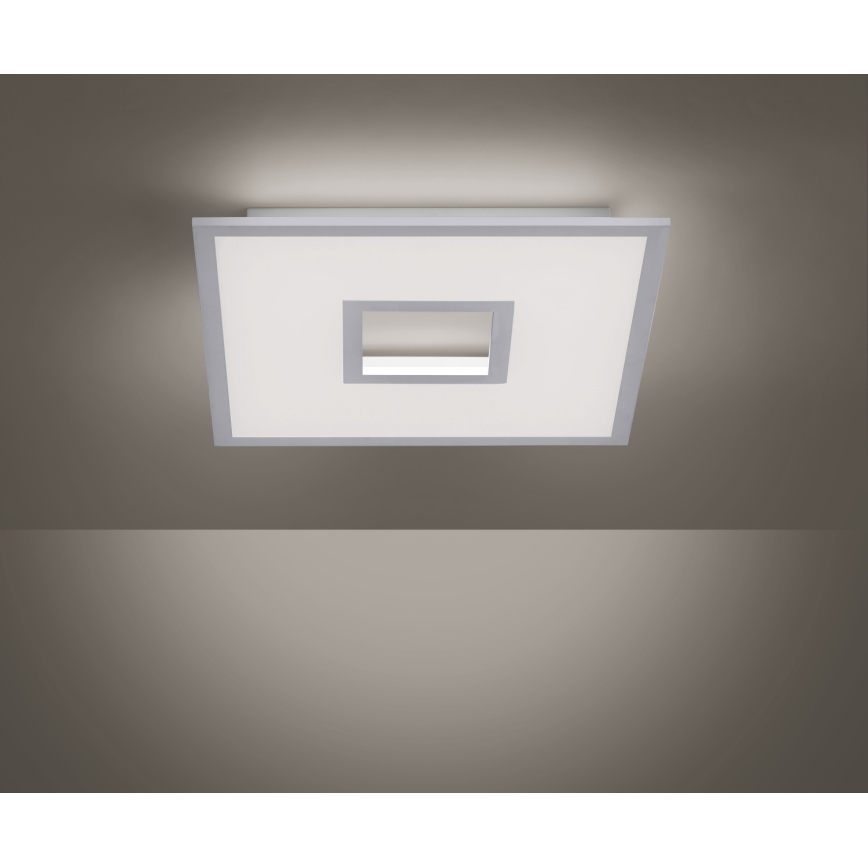 Leuchten Direkt 11645-16 - LED RGB Plafon ściemnialny RECESS LED/22,5W/230V + LED/5W + zdalne sterowanie