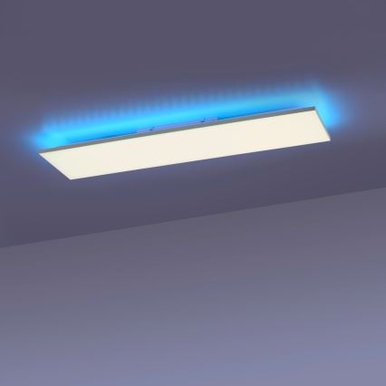 Leuchten Direkt - LED RGB Ściemniany plafon GUSTAV LED/27,3W/230V + RC 2700-5000K + pilot