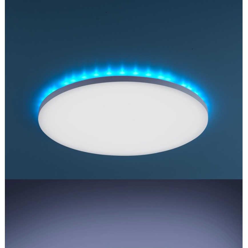 Leuchten Direkt - LED RGBW Ściemniany plafon GUSTAV LED/22,1W/230V 2700-5000K + pilot