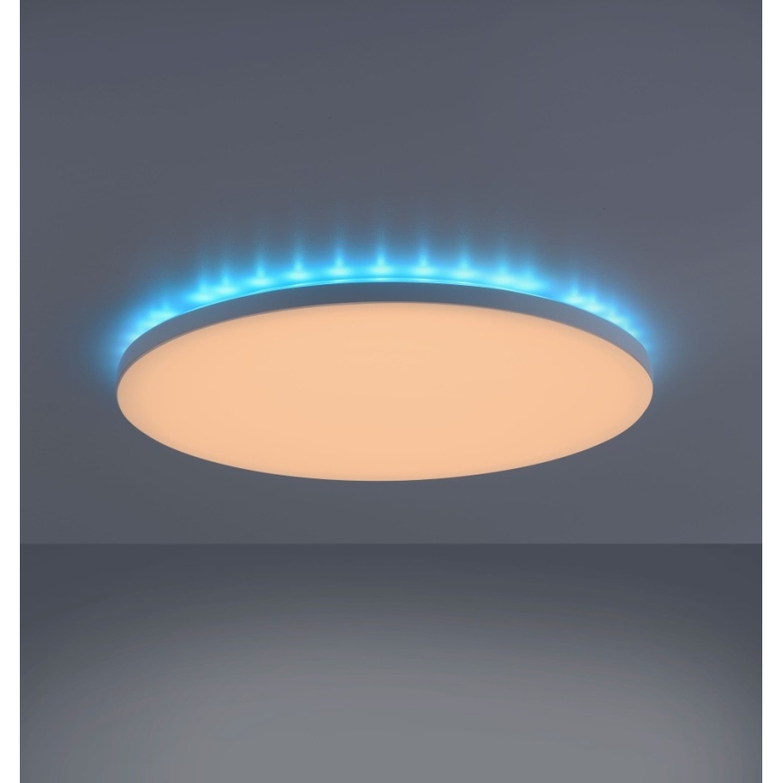 Leuchten Direkt - LED RGBW Ściemniany plafon GUSTAV LED/22,1W/230V 2700-5000K + pilot