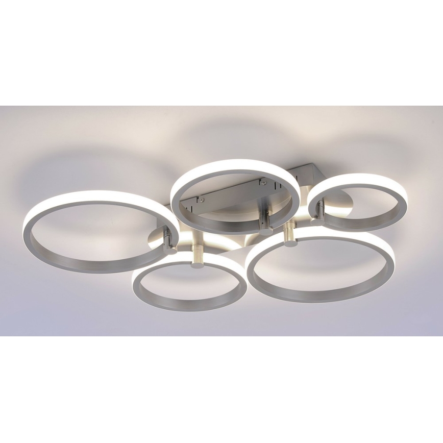 Leuchten Direkt 12112-55 - LED Żyrandol natynkowy JOHANNA 2xLED/11,5W/230V+2xLED/9W+1xLED/7W