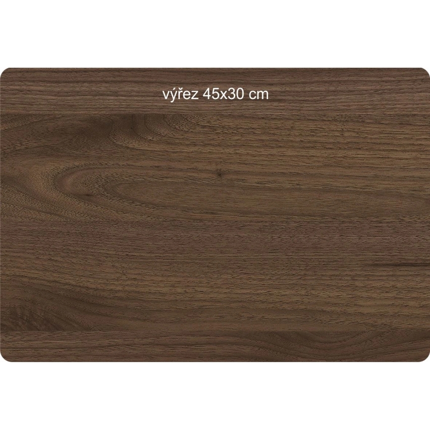 Li-Go 23607/O - Ściemnialna dekoracyjna lampa stołowa LED/12W/230V 20x22 cm orzech/Yin Yang