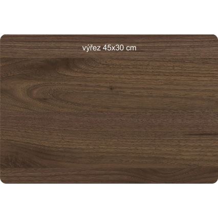 Li-Go 23607/O - LED ściemnialna dekoracja stołowa LED/12W/230V 20x22 cm orzech/Jin Jang