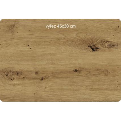 Li-Go 23628/DUB3 - Zegar ścienny LED/1xAA śr. 32 cm jasny dąb/okrągły