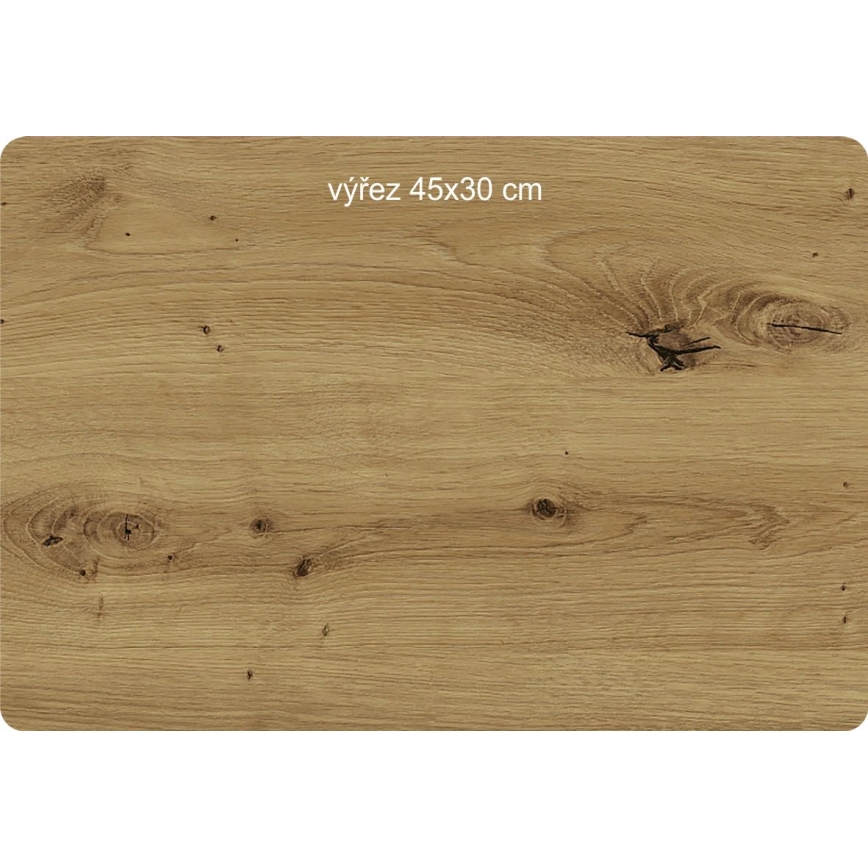 Li-Go 23628/DUB3 - Zegar ścienny LED/1xAA śr. 32 cm jasny dąb/okrągły