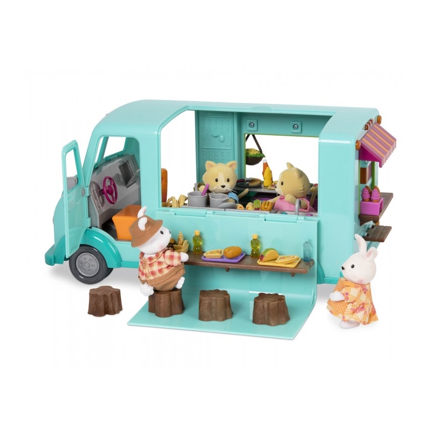 Li'l Woodzeez - Samochód z jedzeniem FOOD TRUCK
