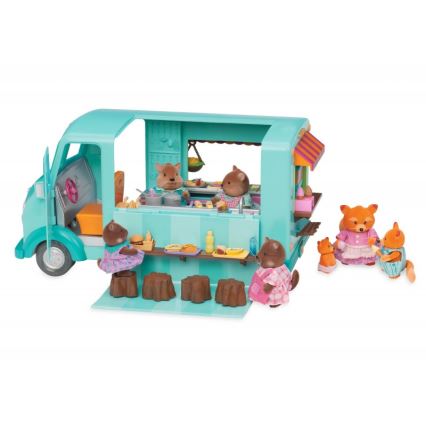 Li'l Woodzeez - Samochód z jedzeniem FOOD TRUCK