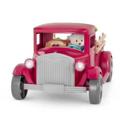 Li'l Woodzeez - Toy zestaw famer's ciężarówka z food stand 3xAAA