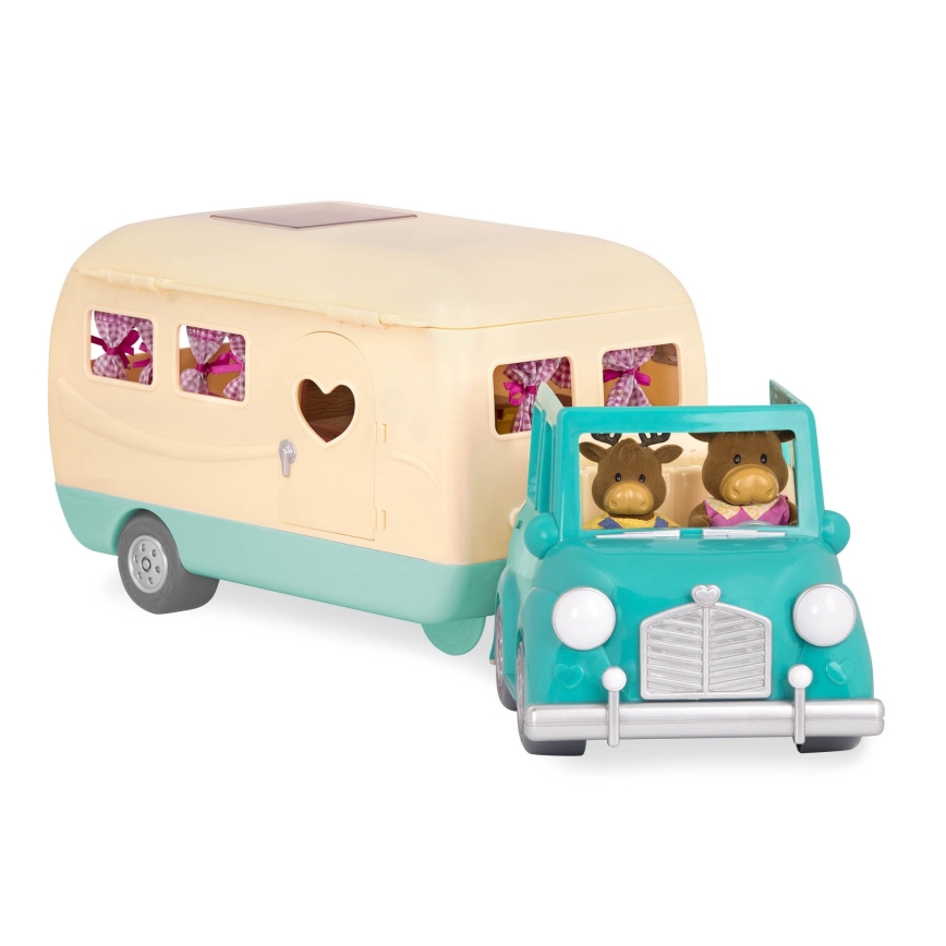 Li'l Woodzeez - Zestaw do zabawy HAPPY CAMPER kemping