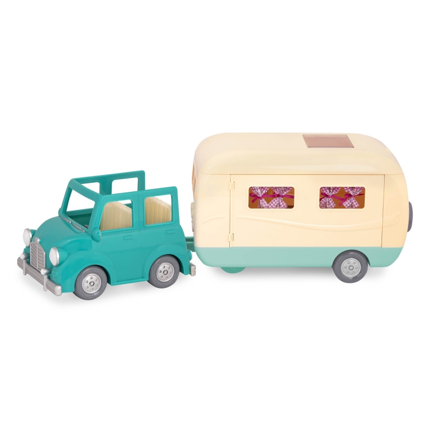 Li'l Woodzeez - Zestaw do zabawy HAPPY CAMPER kemping