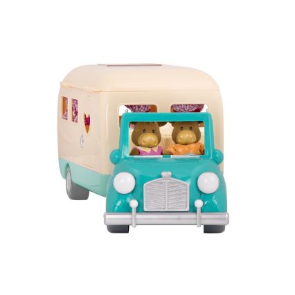Li'l Woodzeez - Zestaw do zabawy HAPPY CAMPER kemping
