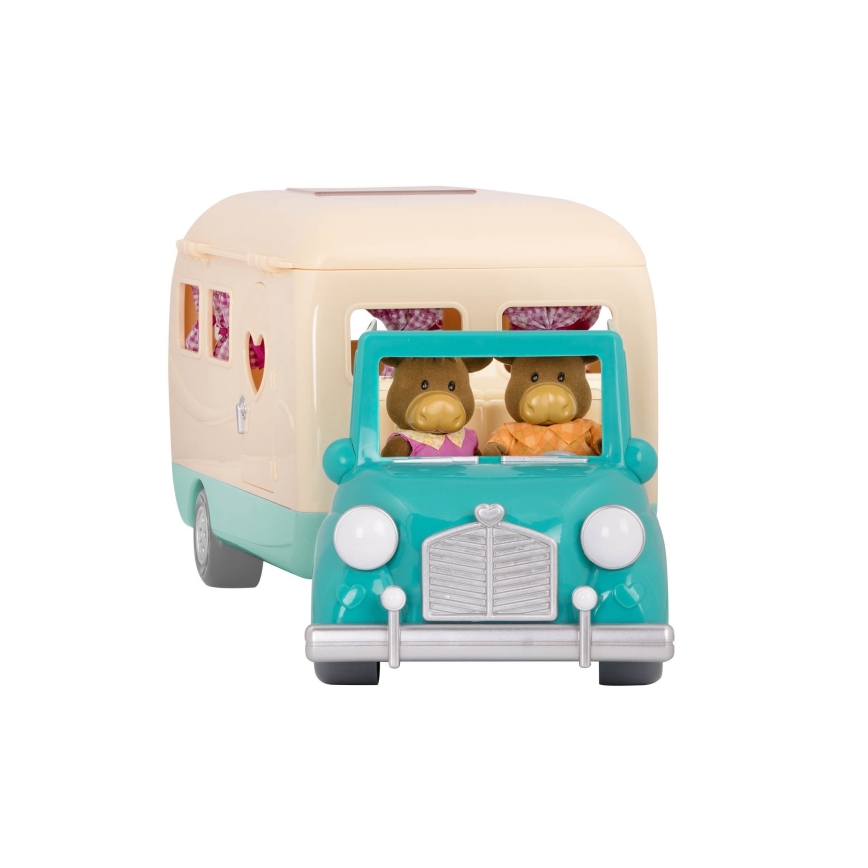 Li'l Woodzeez - Zestaw do zabawy HAPPY CAMPER kemping