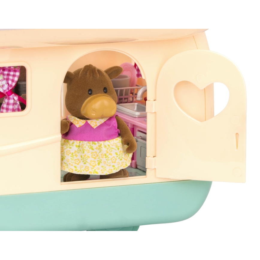 Li'l Woodzeez - Zestaw do zabawy HAPPY CAMPER kemping
