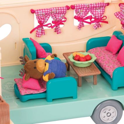 Li'l Woodzeez - Zestaw do zabawy HAPPY CAMPER kemping
