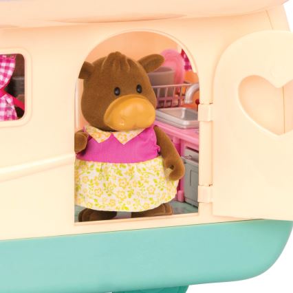 Li'l Woodzeez - Zestaw do zabawy HAPPY CAMPER kemping