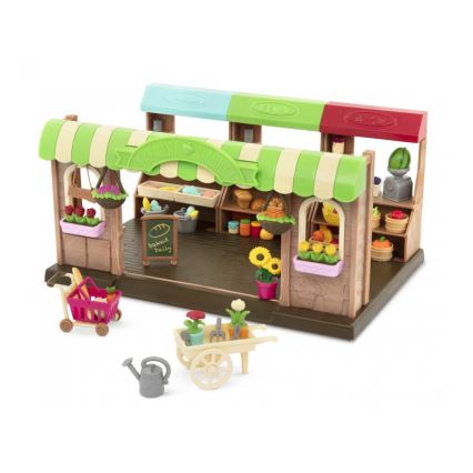 Li'l Woodzeez - Zestaw do zabawy w sklep farmerski