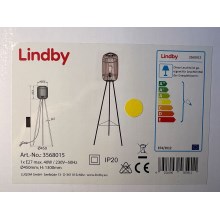 Lindby - Lampa podłogowa MARLY 1xE27/40W/230V