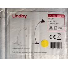 Lindby - Lampa podłogowa PHILEAS 1xE27/60W/230V