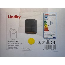 Lindby - LED Kinkiet EDVIN 1xG9/3W/230V beton