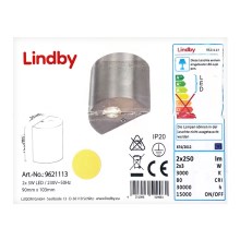 Lindby - LED Kinkiet LAREEN 2xLED/3W/230V