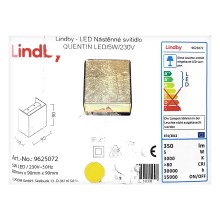 Lindby - LED Kinkiet QUENTIN LED/5W/230V