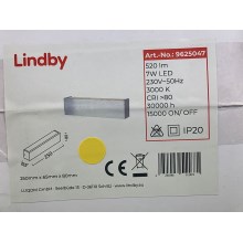 Lindby - LED Kinkiet RANIK LED/7W/230V