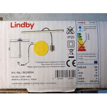 Lindby - LED Kinkiet ściemnialny NAVINA LED/5W/230V