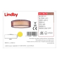 Lindby - LED Plafon ściemnialny AMON 3xLED/12W/230V