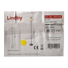 Lindby - LED RGB Lampa podłogowa ściemnialna FELICE 1xE27/10W/230V Wi-Fi