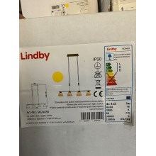 Lindby - LED Żyrandol ściemnialny na lince CERSEI 4xLED/4,8W/230V