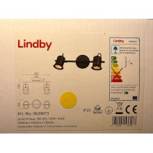 Lindby - Oświetlenie punktowe CANSU 2xGU10/5W/230V