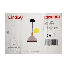 Lindby - Żyrandol na lince CAISY 1xE27/40W/230V