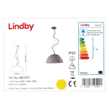 Lindby - Żyrandol na lince JELIN 1xE27/60W/230V