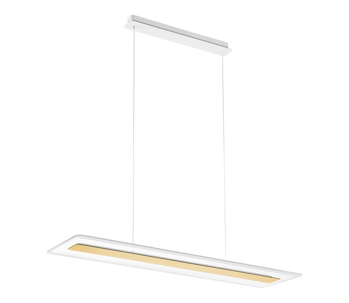 Linea Oświetlenie 8939 - LED Żyrandol na lince ANTILE LED/45W/230V CRI 90 biały/złoty
