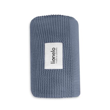 Lionelo - Bambusowy kocyk BAMBOO BLANKET 75 x 100 cm Niebieski