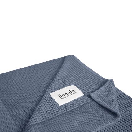 Lionelo - Bambusowy kocyk BAMBOO BLANKET 75 x 100 cm Niebieski