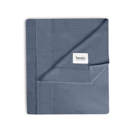 Lionelo - Bambusowy kocyk BAMBOO BLANKET 75 x 100 cm Niebieski