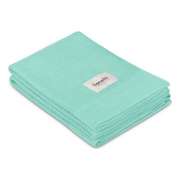 Lionelo - bambusowy kocyk BAMBOO BLANKET 75x100 cm miętowy