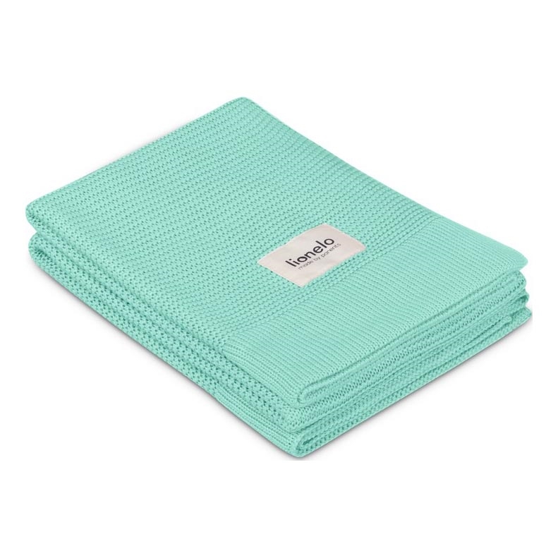 Lionelo - bambusowy kocyk BAMBOO BLANKET 75x100 cm miętowy