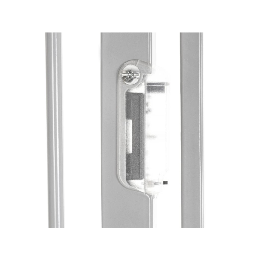 Lionelo - Bariera bezpieczeństwa TRUUS SLIM LED 1xAAA szary