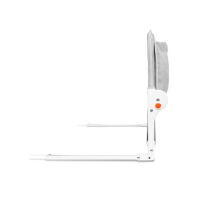 Lionelo - Barierka zabezpieczająca do łóżka EVA szara