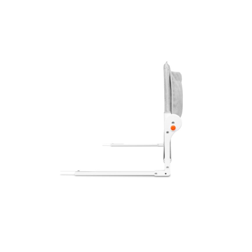 Lionelo - Barierka zabezpieczająca do łóżka EVA szara