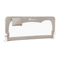 Lionelo - Barierka zabezpieczająca do łóżka HANNA Beżowy melanż