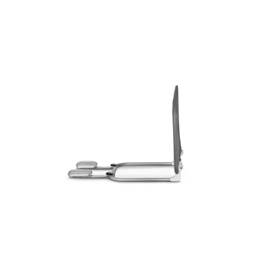 Lionelo - Barierka zabezpieczająca do łóżka LORA ciemnoszara