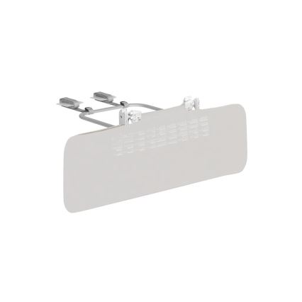 Lionelo - Barierka zabezpieczająca do łóżka LORA szara